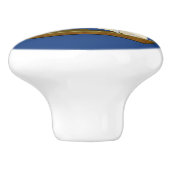 Segelboot Keramikknauf (Seitenansicht)