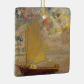 Segelboot Keramikornament (Rechts)