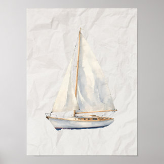 Segelboot Kinderzimmer Dekoration Baby Junge