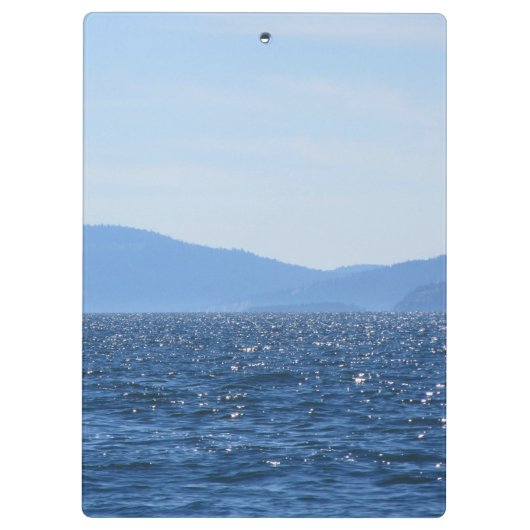 Segelboot-Klemmbrett Klemmbrett (Rückseite)