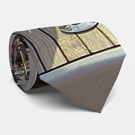 Segelboot-Krawatte Krawatte (Gerollt)