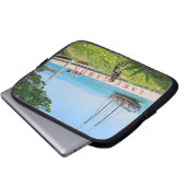Segelboot Lake Garda Aussicht Laptop Case (Vorne Knopf)