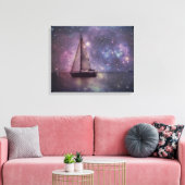 Segelboot Leinwand Wrap (Insitu (Wohnzimmer))