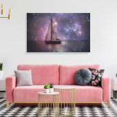 Segelboot Leinwand Wrap (Insitu (Wohnzimmer))