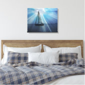 Segelboot Leinwand Wrap (Insitu (Schlafzimmer))