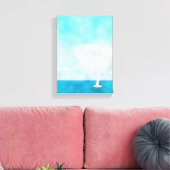 Segelboot Leinwanddruck (Insitu (Wohnzimmer))