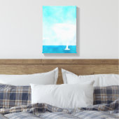 Segelboot Leinwanddruck (Insitu (Schlafzimmer))