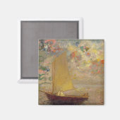 Segelboot Magnet (Vorderseite/Rückseite)