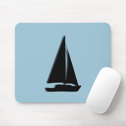 Segelboot Mousepad (Mit Mouse)
