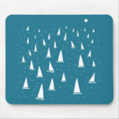 Segelboot Mousepad (Vorne)