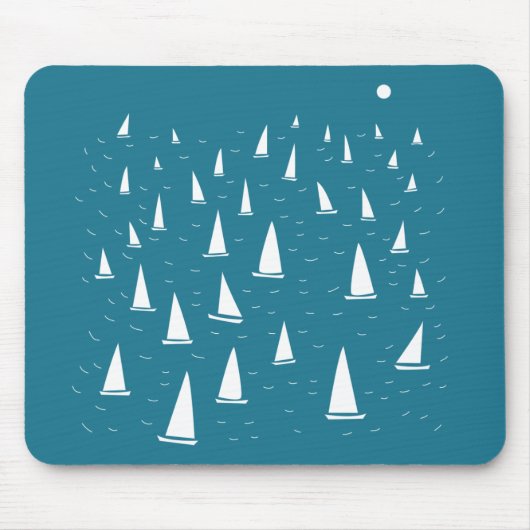 Segelboot Mousepad (Vorne)