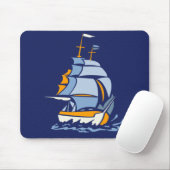 Segelboot-Mousepad, kundenspezifisch Mousepad (Mit Mouse)