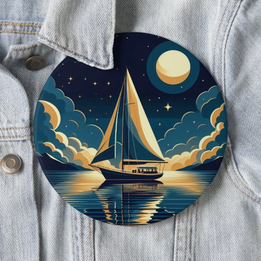 Segelboot nachts button (Beispiel)