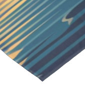 Segelboot nachts tischdecke (Schrägansicht)