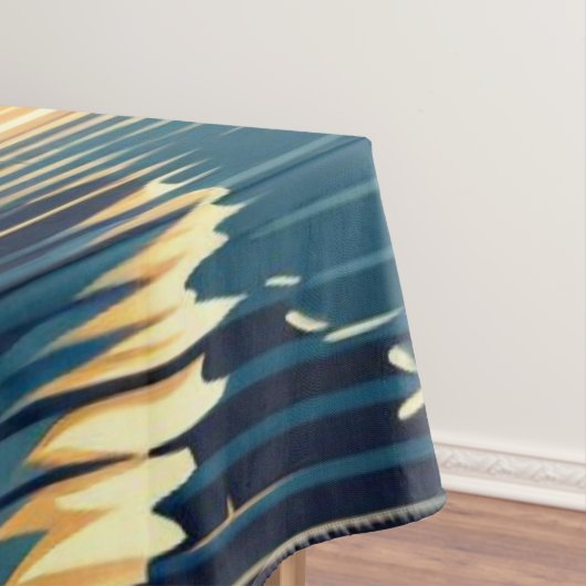 Segelboot nachts tischdecke (Beispiel)