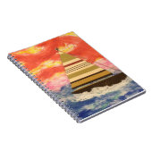 Segelboot Notizblock (Rechte Seite)