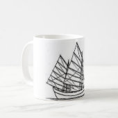 Segelboot Ost Kaffeetasse (Vorderseite Links)