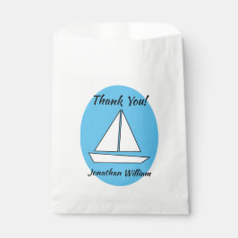 Segelboot-Party Geschenktütchen