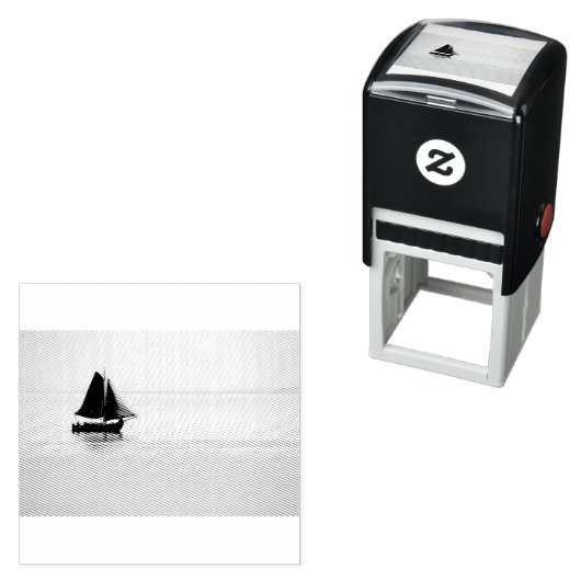 Segelboot Permastempel (Beispiel)