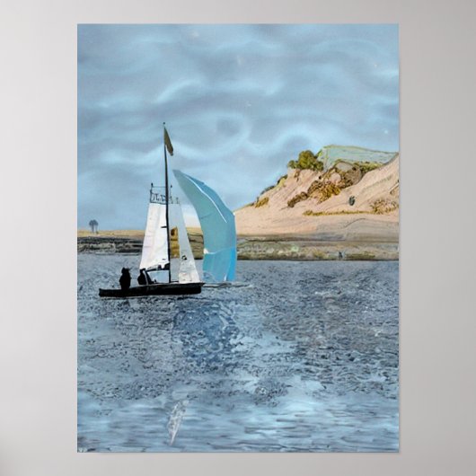 SEGELBOOT POSTER (Vorne)