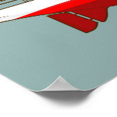 Segelboot Poster (Ecke)