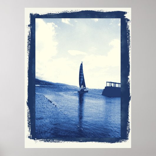 Segelboot Poster (Vorne)