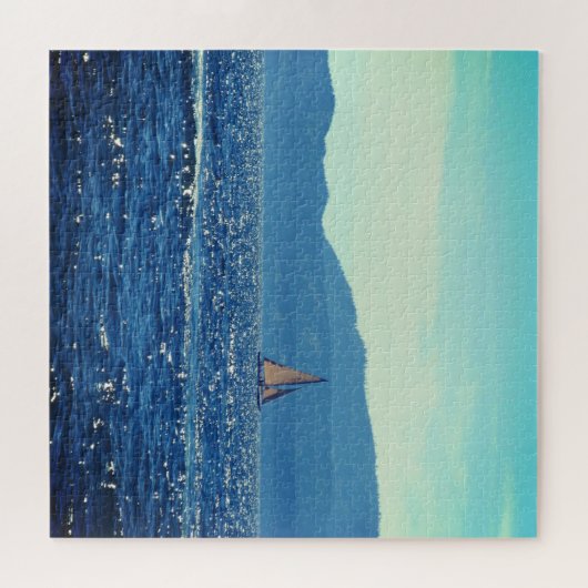 Segelboot Puzzle (Horizontal)