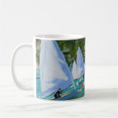 Segelboot-Rennen Kaffeetasse (Links)