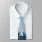 Segelboot-Rennen Krawatte (Gebunden)