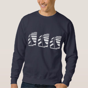 Segelboot-Rennen T-Shirt Sweatshirt