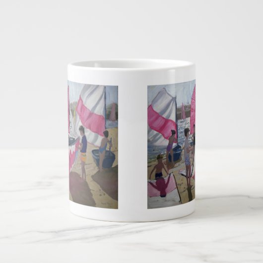 Segelboot Royan Frankreich 1992 Jumbo-Tasse (Vorderseite)