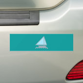 Segelboot sailing boat autoaufkleber (Auf Auto)
