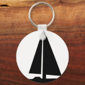 Segelboot Schlüsselanhänger (Vorderseite)