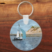 SEGELBOOT SCHLÜSSELANHÄNGER (Vorderseite)