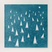 Segelboot Seascape Puzzle (Vertikal)