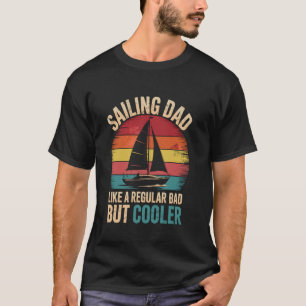 Segelboot-Segeln Bootfahren Segler Katamaran Segel T-Shirt