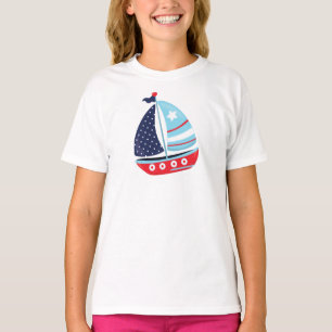 Segelboot, Segeln, Segeln, Boot, Schiff, Segeln T-Shirt