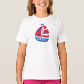 Segelboot, Segeln, Segeln, Schiff, Segeln, Boot T-Shirt (Vorderseite)