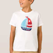 Segelboot, Segeln, Segeln, Segeln, Boot, Schiff T-Shirt (Vorderseite)