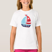 Segelboot, Segeln, Segeln, Segeln, Boot, Schiff T-Shirt (Vorderseite)