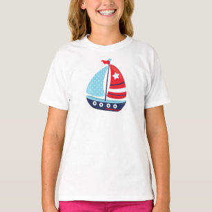 Segelboot, Segeln, Segeln, Segeln, Boot, Schiff T-Shirt