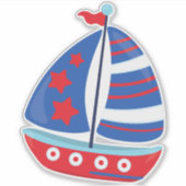 Segelboot, Segeln, Segeln, Segeln, Segeln, Schiff, Aufkleber (Vorderseite)