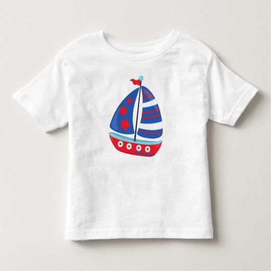Segelboot, Segeln, Segeln, Segeln, Segeln, Schiff, Kleinkind T-shirt (Vorderseite)