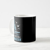 Segelboot-Segeln-Segler-Katamaran-Segeln  Kaffeetasse (Vorderseite Links)