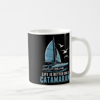 Segelboot-Segeln-Segler-Katamaran-Segeln Kaffeetasse