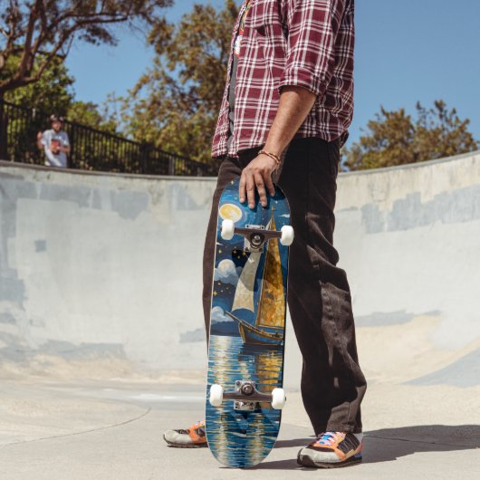 Segelboot Skateboard (Außenbereich2)