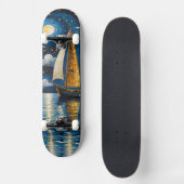 Segelboot Skateboard (Vorderseite)