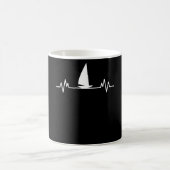 Segelboot Skipper Skipper Fun Catamaran Geschenk Kaffeetasse (Mittel)