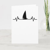 Segelboot Skipper Skipper Fun Catamaran Geschenk Karte (Vorderseite)