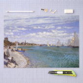 Segelboot-Strand Monet Ozean-Segeln-Seidenpapier Seidenpapier (Handwerk)